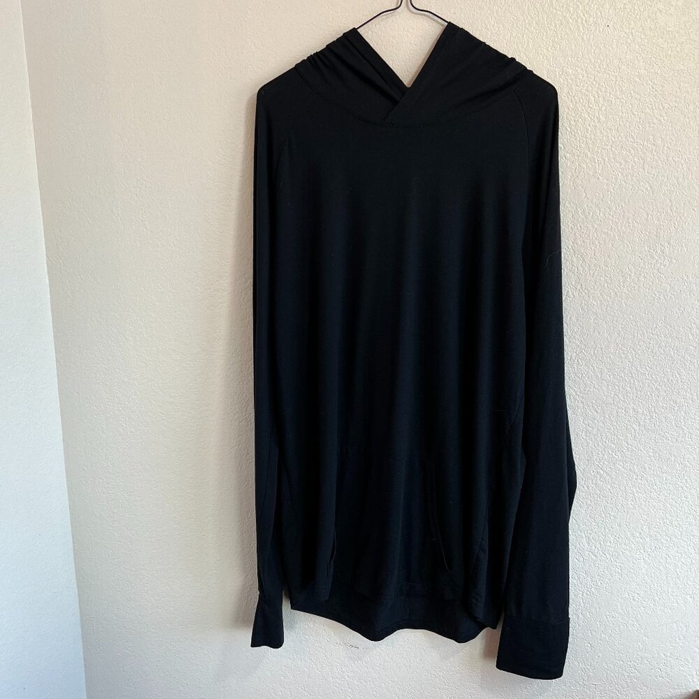 ZYIA Active Lightweight Black Pocket Hoodie XL